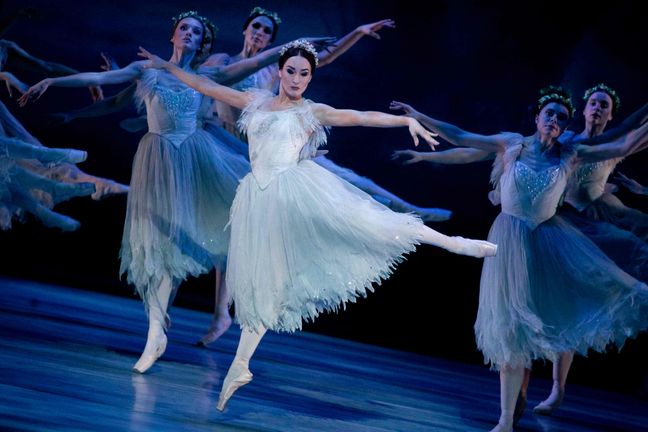 The dancers of the “United Ukrainian Ballet” performed at the Kennedy Center in Washington, DC on February 1, 2023